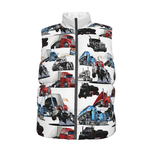 All-Over Print Unisex Down Vest