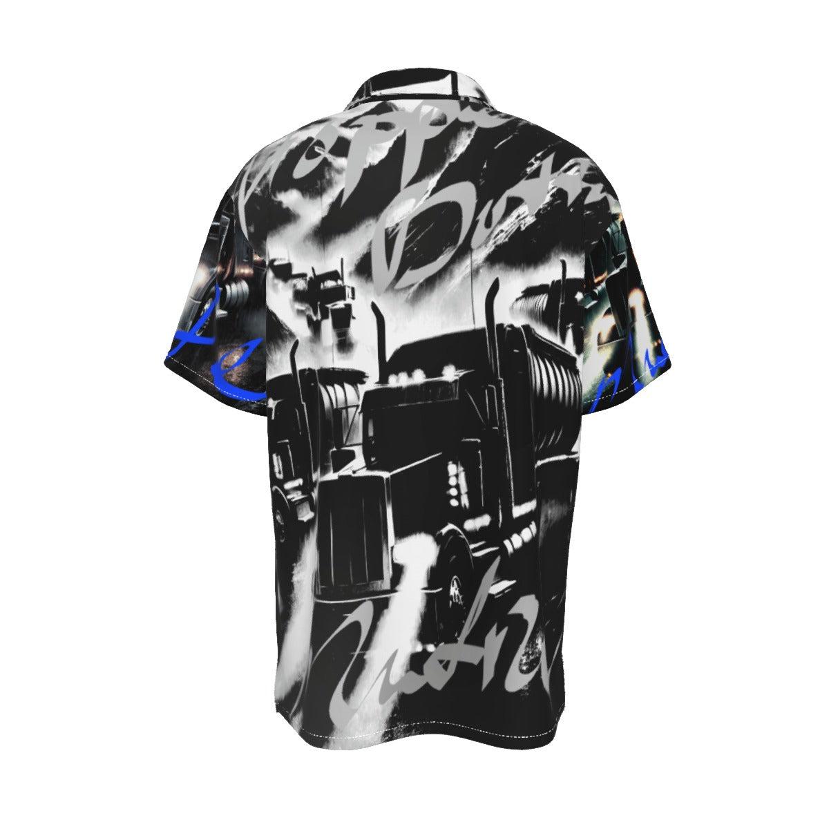 Hopper Bottom Mafia All-Over Print Man's Short Sleeves Shirt