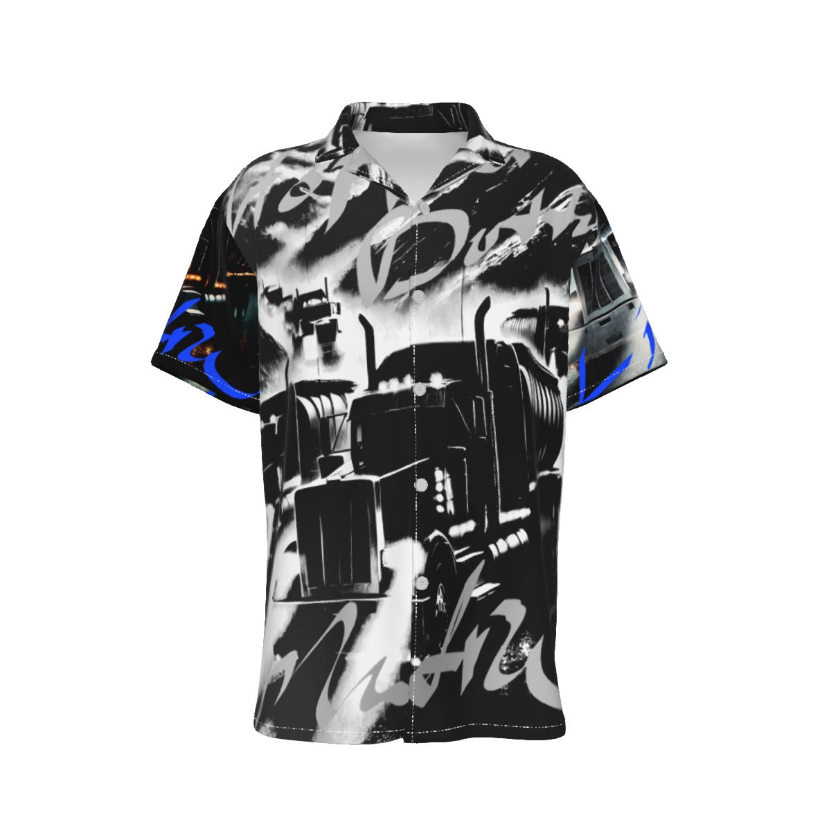 Hopper Bottom Mafia All-Over Print Man's Short Sleeves Shirt