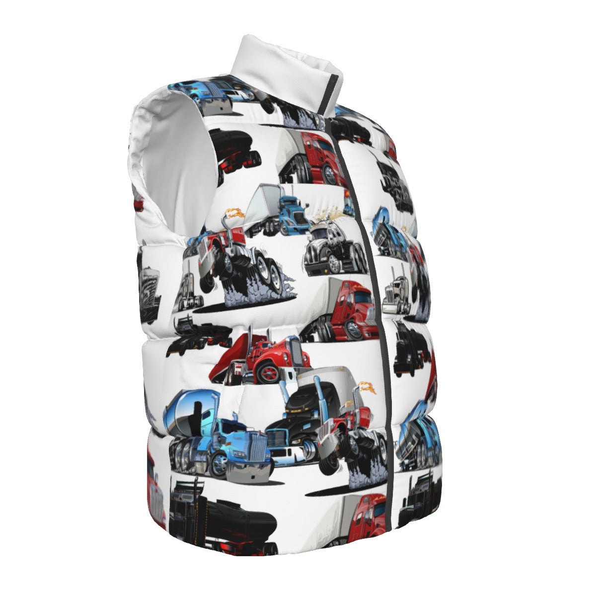 All-Over Print Unisex Down Vest