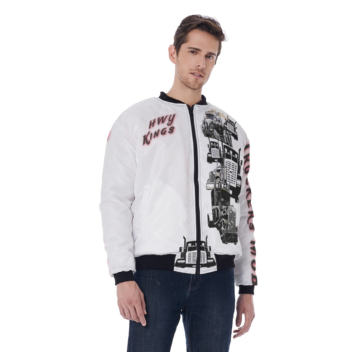 All-Over Print Men's Bomber Jacket